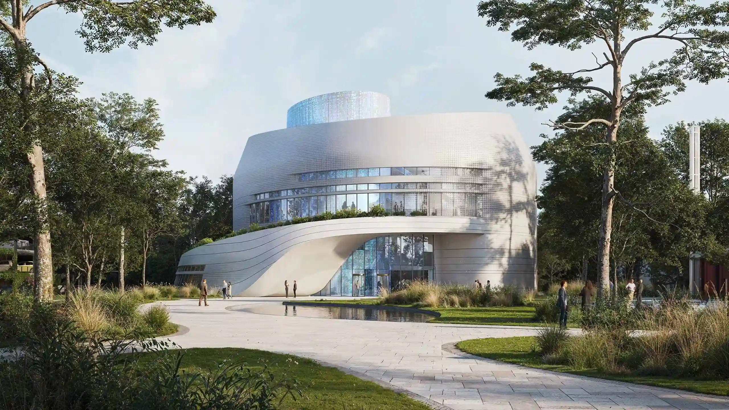 ESA Gebäude Darmstadt von ibb-connect, dem Ingenieurbüro für Elektrotechnik