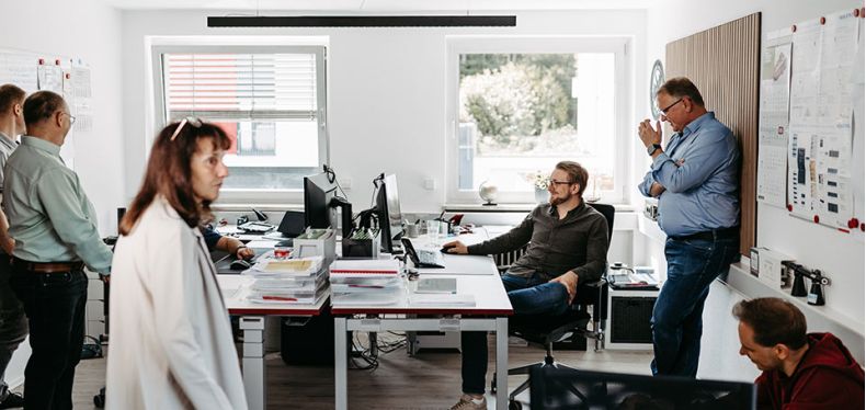 Teamwork bei ibb-connect GmbH