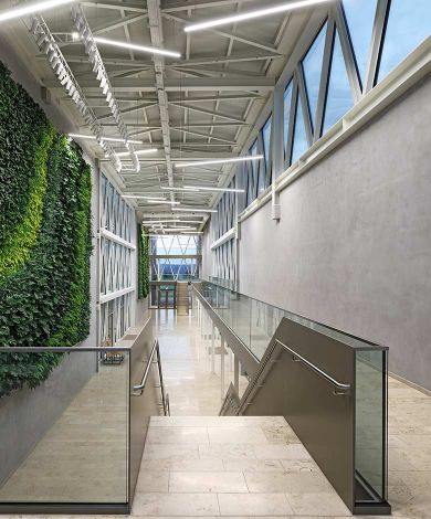 Theodor-Heuss-Schule Wetzlar Elektrotechnische Planung und Beleuchtung Innenbegrünung