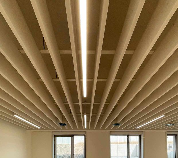 LED-Deckenbeleuchtung in der Goetheschule Wetzlar von Elektrotechnisches Planungsbüro ibb-connect